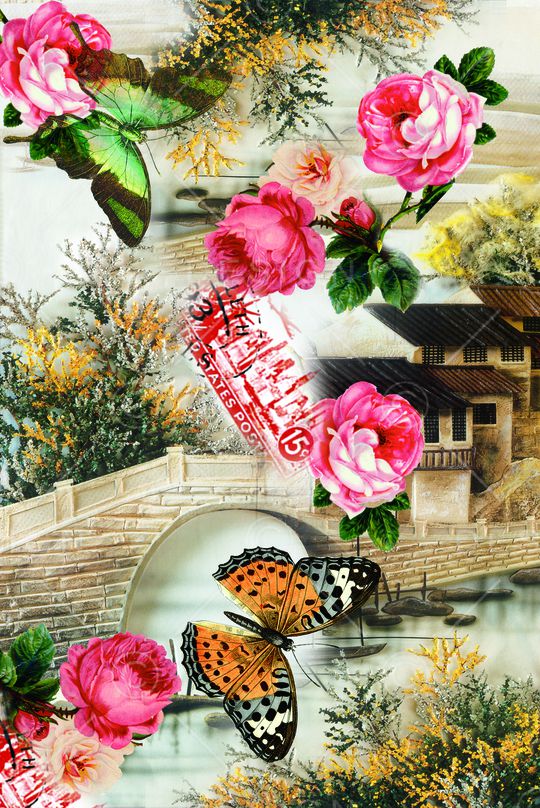 定位花印花华亿平台图片