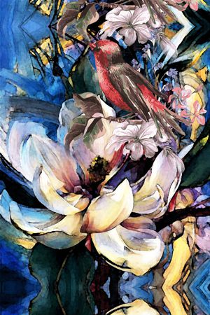 定位花印花华亿平台图片