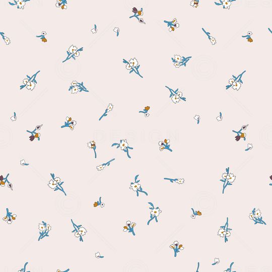 几何花卉印花华亿平台图片