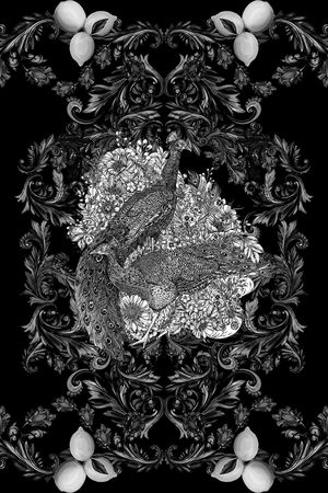 定位花印花华亿平台图片