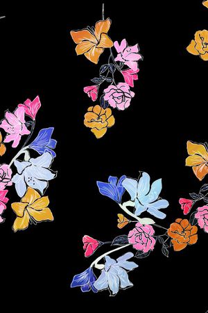 大牌风印花华亿平台图片