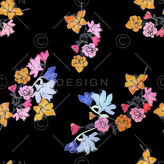 大牌风印花华亿平台图片