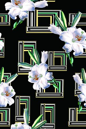 大牌风印花华亿平台图片