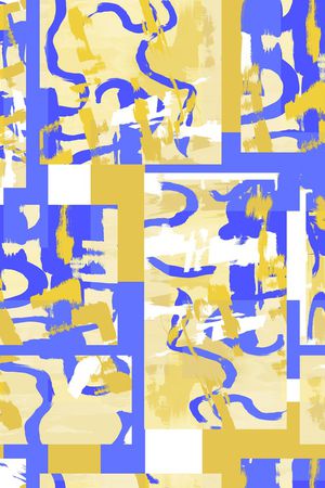 几何印花华亿平台图片