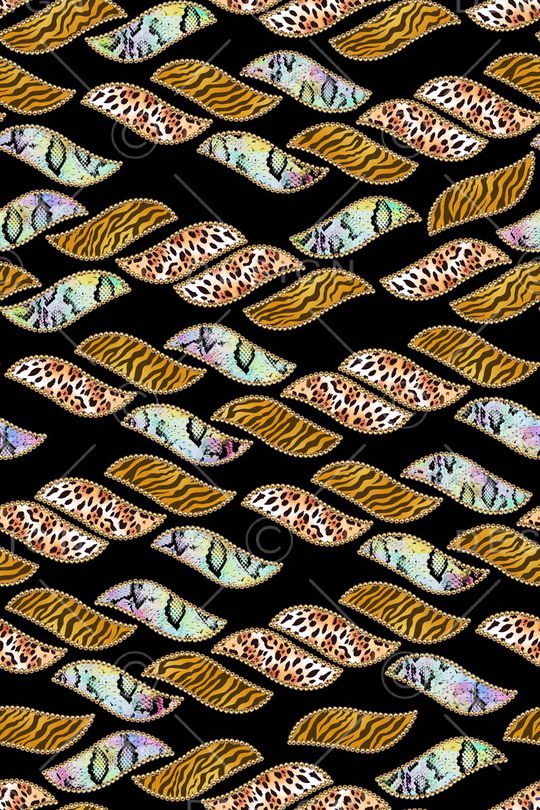 蛇纹印花华亿平台图片