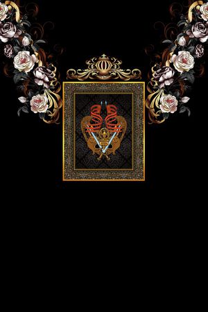 胸前独幅印花华亿平台图片