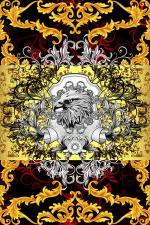 欧式定位花印花华亿平台图片