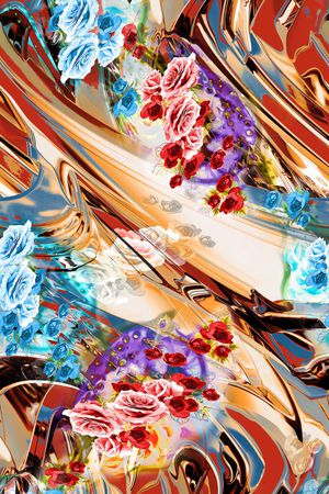 数码华亿平台印花华亿平台图片