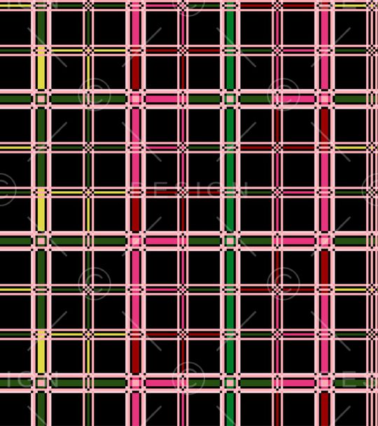 格子印花华亿平台图片