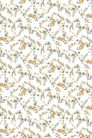 小碎花印花华亿平台图片