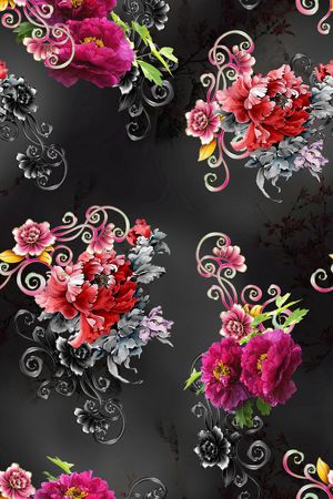 香云纱印花华亿平台图片