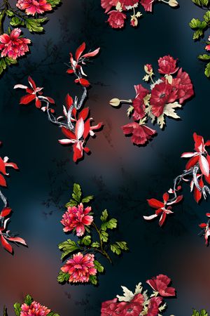 香云纱印花华亿平台图片