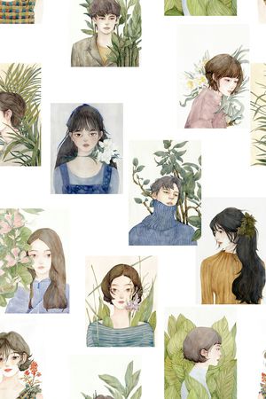 插画印花华亿平台图片