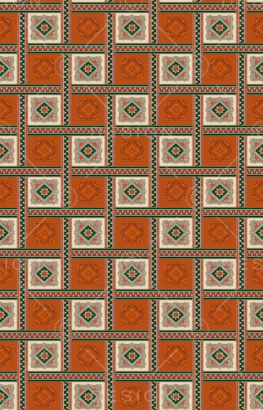 格子印花华亿平台图片