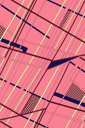 格子印花华亿平台图片