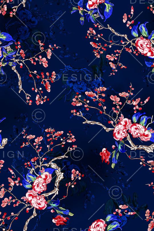 梅花印花华亿平台图片