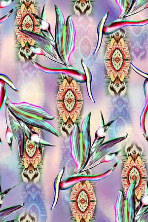 春夏风格印花华亿平台图片