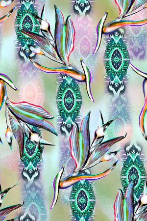 春夏风格印花华亿平台图片