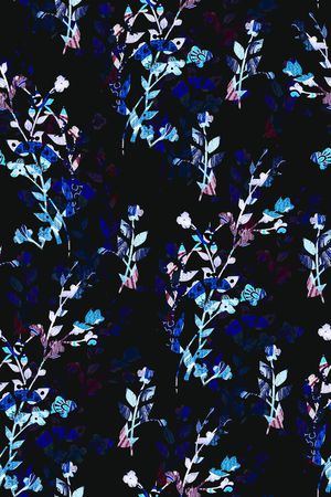 绿植树叶印花华亿平台图片