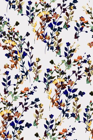 绿植树叶印花华亿平台图片