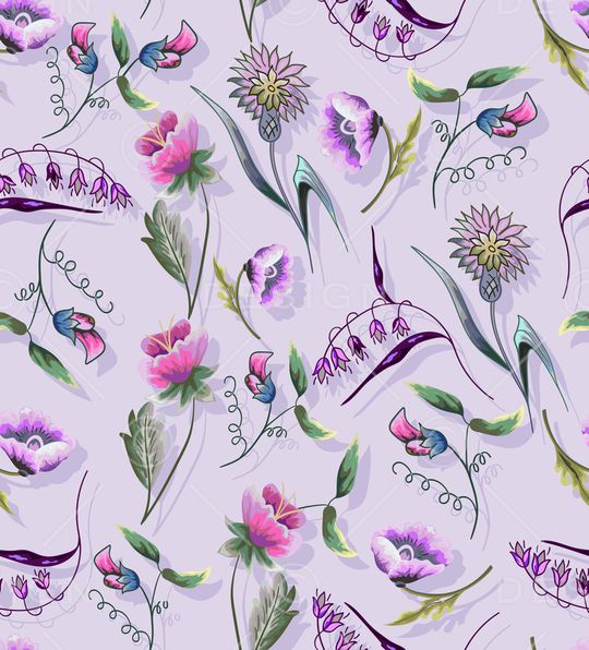 绿植树叶印花华亿平台图片