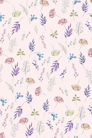 彩底花卉印花华亿平台图片