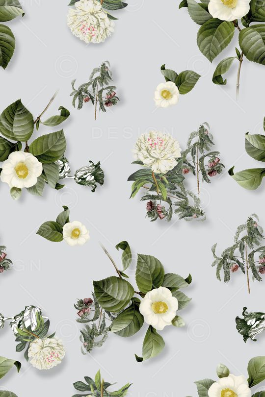 彩底花卉印花华亿平台图片