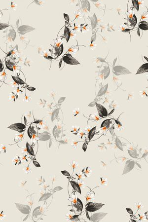 彩底花卉印花华亿平台图片