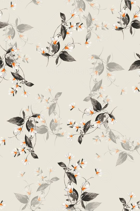 彩底花卉印花华亿平台图片