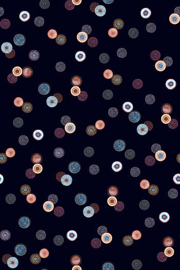 彩底花卉印花华亿平台图片