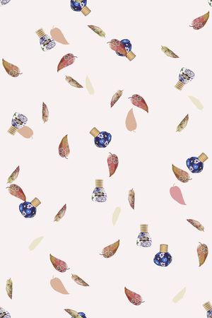 彩底花卉印花华亿平台图片