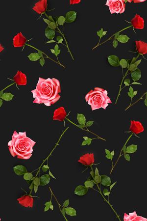 清爽底花卉印花华亿平台图片