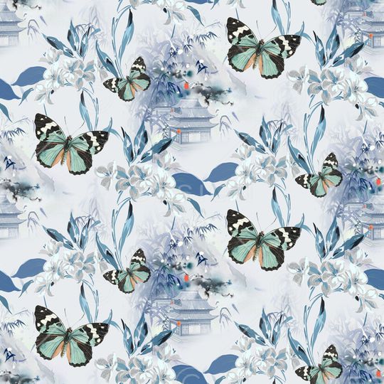 定位花印花华亿平台图片