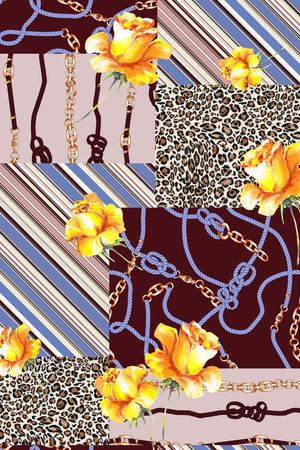 几何印花华亿平台图片