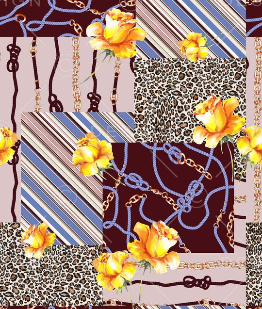 几何印花华亿平台图片