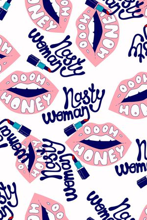 字母图文组合印花华亿平台图片