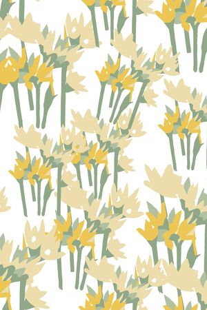 雪纺网纱系列印花华亿平台图片