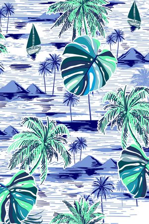 风景系列印花华亿平台图片