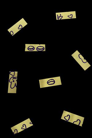 几何花卉印花华亿平台图片