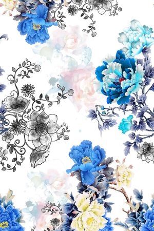 香云纱印花华亿平台图片