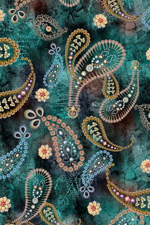 几何印花华亿平台图片