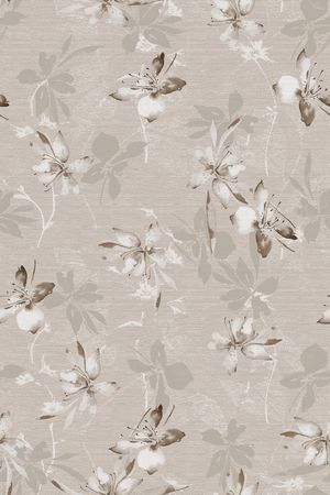 抽象花卉印花华亿平台图片