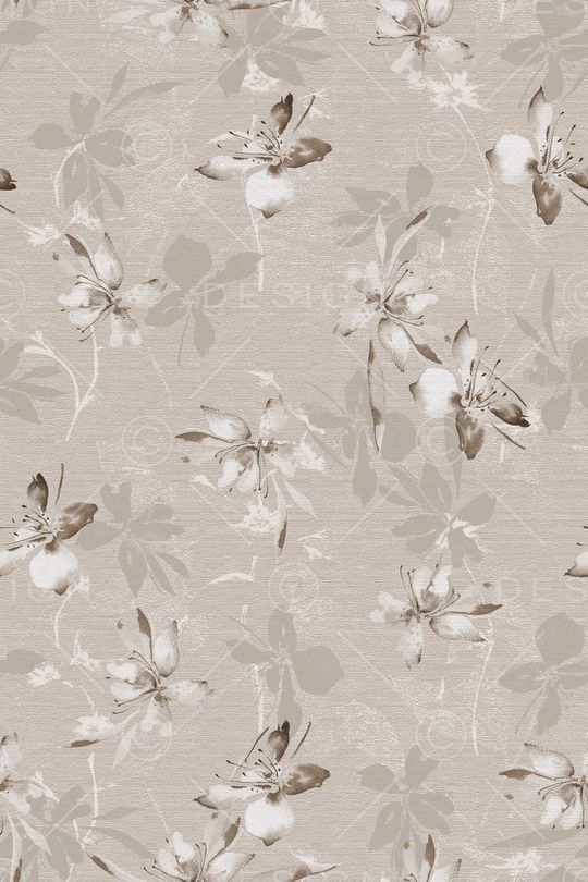 抽象花卉印花华亿平台图片