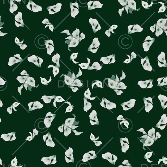 彩底花卉印花华亿平台图片