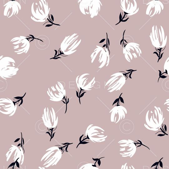 彩底花卉印花华亿平台图片