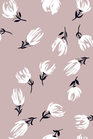 彩底花卉印花华亿平台图片