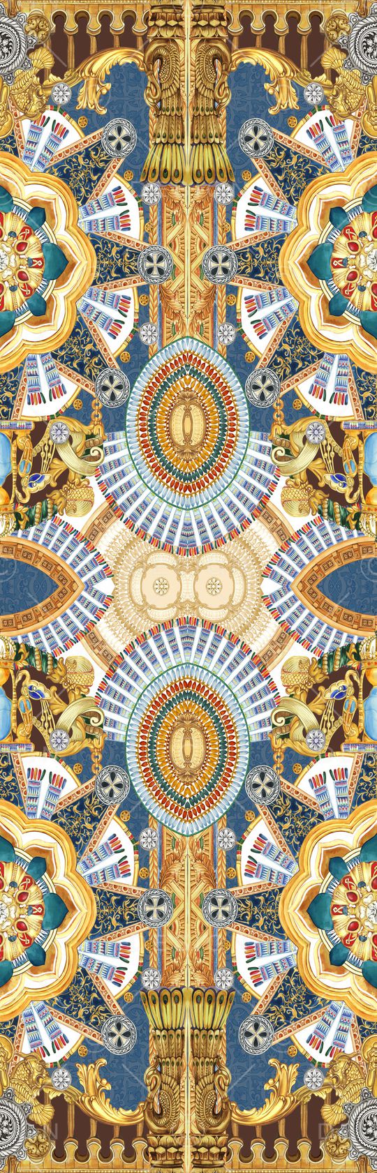 民族风印花华亿平台图片