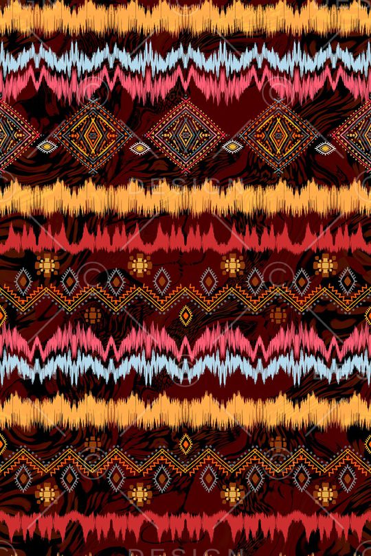 抽象花卉印花华亿平台图片