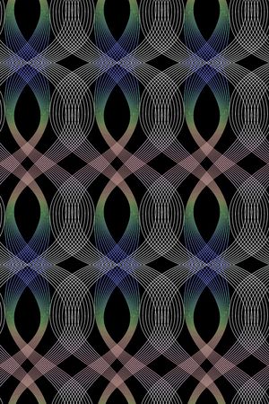 线条印花华亿平台图片