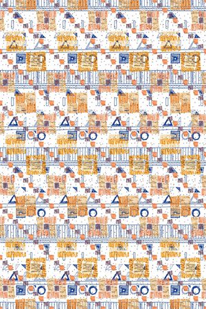 黑底花卉印花华亿平台图片